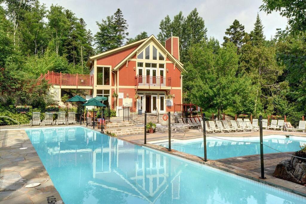 Les Eaux Tremblant Classic Chalet Pool & Jacuzzi Villa Mont-Tremblant Luaran gambar